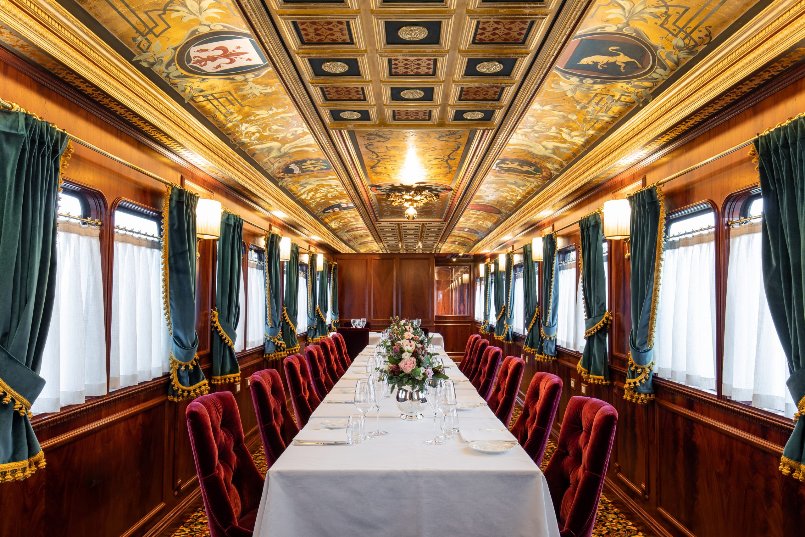 Efa News European Food Agency Interno Della Carrozza Ristorante Del