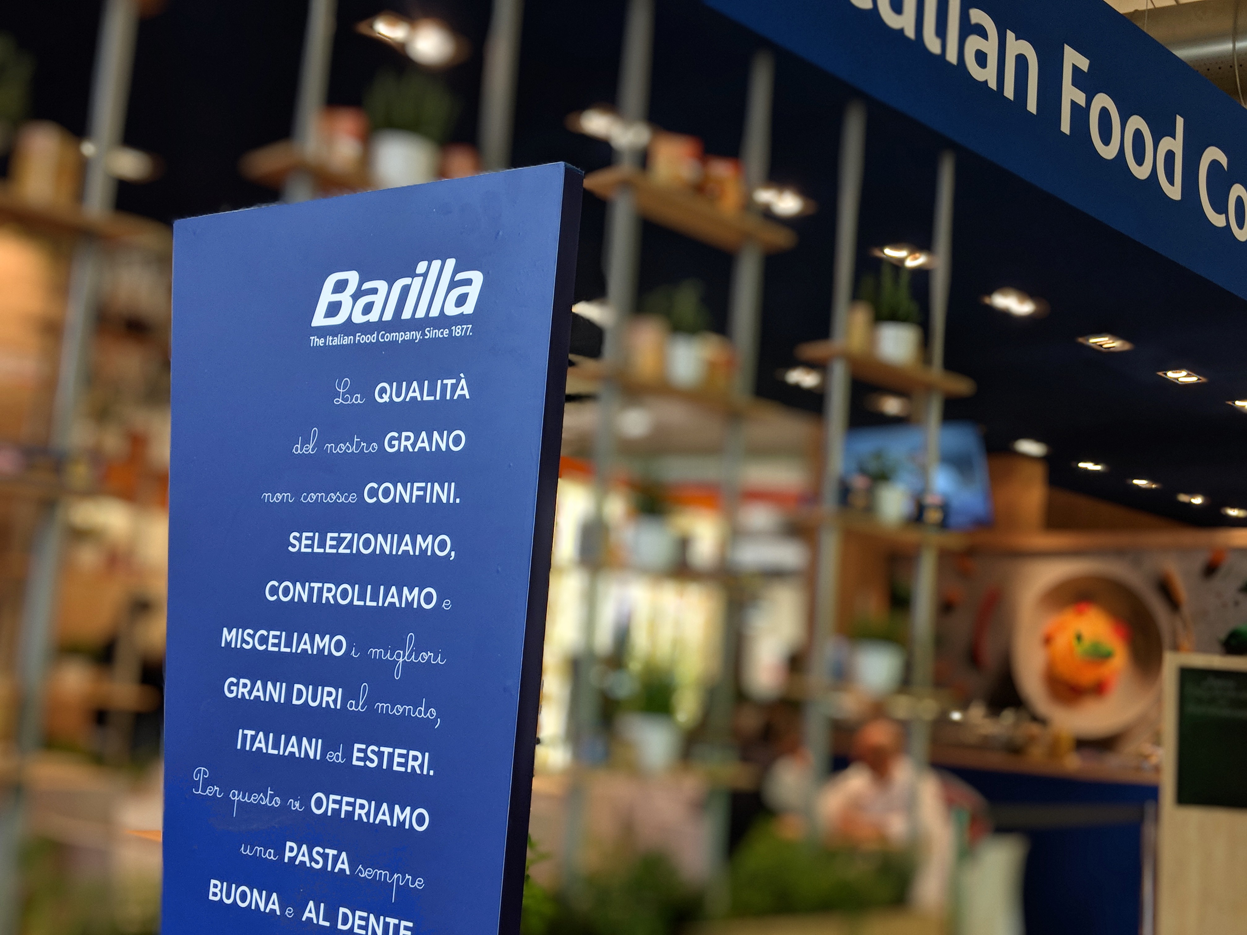 Efa News European Food Agency Stand Barilla Presso La Fiera Cibus