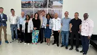 Presentazione Macfrut nella Repubblica Dominicana (novembre 2024). Al centro, nella foto, il presidente di Macfrut Renzo Piraccini